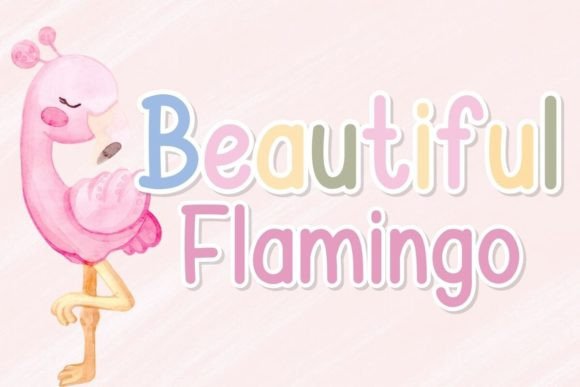 Beautiful Flamingo: A Script Font That Breathes Life Into Editorial Moments