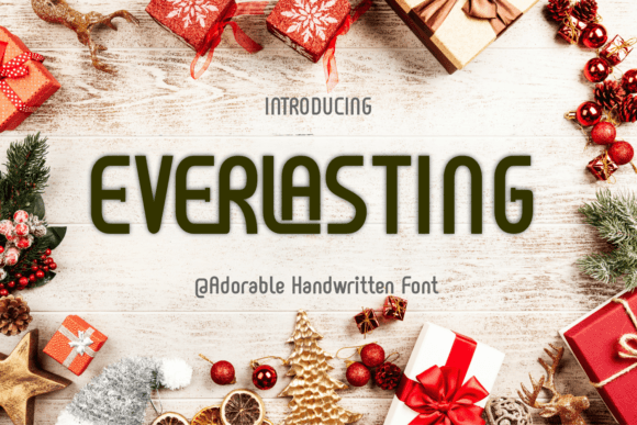 Everlasting Handwritten Font for Crafters & Sellers