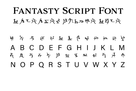 Fantasy Script 2: A Display Font That Speaks Before You Do
