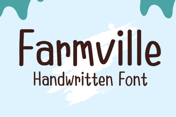 Farmville Font: A Friendly Handwritten Typeface for Small Business Branding