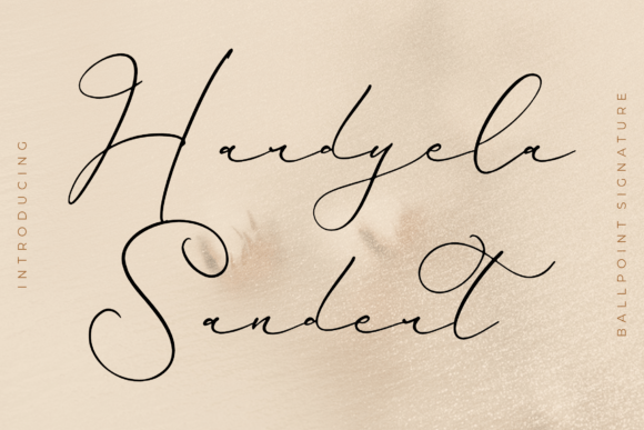 Hardyela Sandert: A Luxury Script Font That Elevates Real Branding