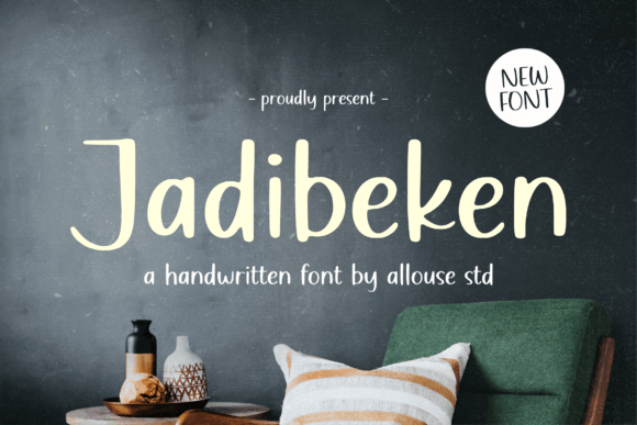 Jadibeken: A Refined Script Font for Digital Branding