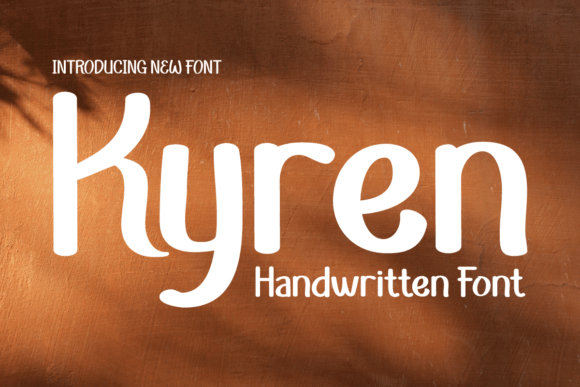 Kyren Font: A Handwritten Sans Serif That Feels Human