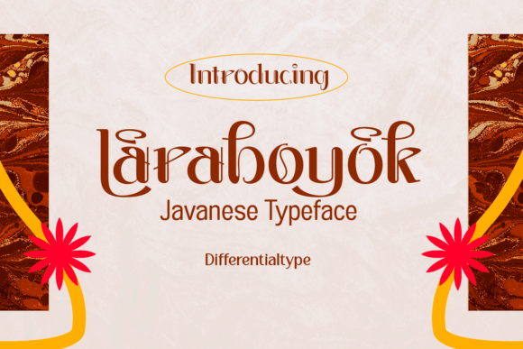 Laraboyok: A Javanese-Inspired Display Font for Authentic Digital Branding