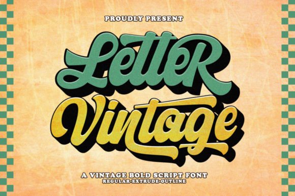Letter Vintage: A Thoughtful Display Font for Editorial Warmth