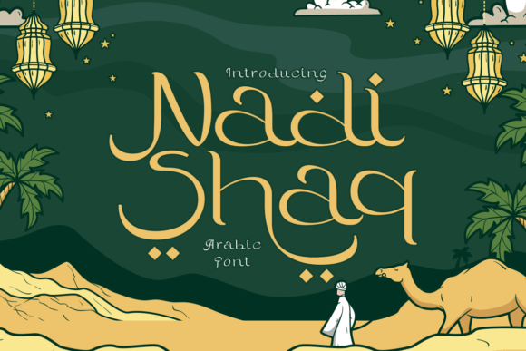 Nadishaq: A Display Font That Commands Attention