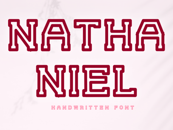 Nathaniel: A Display Font That Earns Its Space