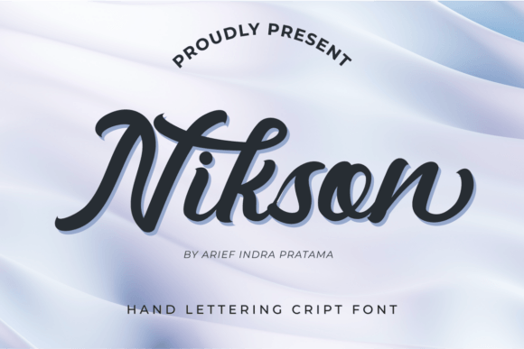 Nikson: A Stylish Script Font That Elevates Your Brand