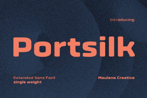 Portsilk: A Bold, Friendly Display Font for Handmade Brands