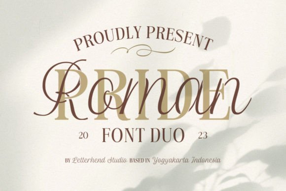 Roman Pride Duo: A Display Font That Makes Your Brand Feel Instantly Polished