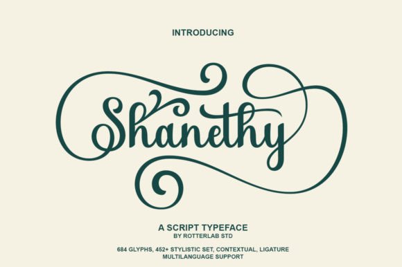 Shanethy: A Handwritten Font That Makes Your Brand Feel Thoughtful
