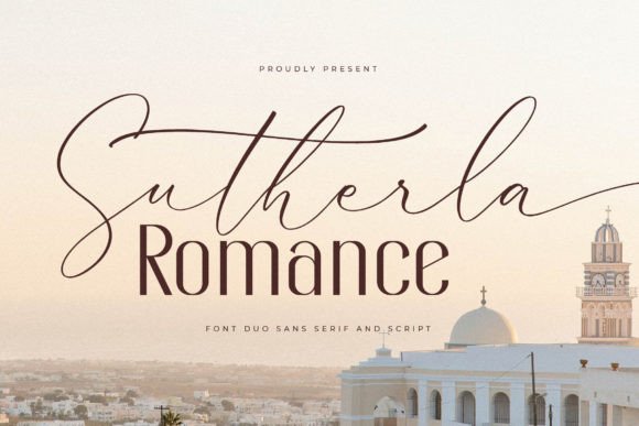 Sutherla Romance: A Premium Serif & Script Font Duo for Scroll-Stopping Brand Content