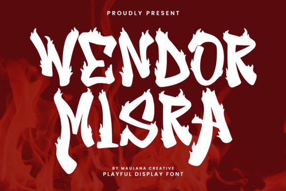 Wendor Misra: A Bold, Playful Display Font That Earns Its Place